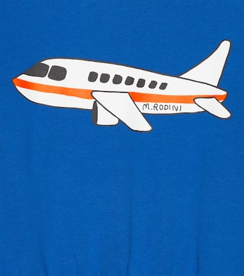 Sweatshirt Airplane aus Baumwoll-Jersey | Mini Rodini
