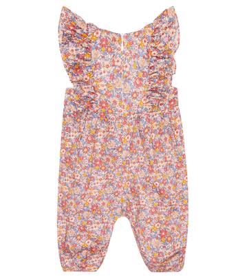 Baby floral cotton jumpsuit | Tartine et Chocolat