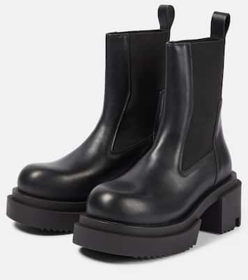 Leather ankle boots | Rick Owens