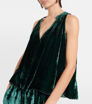 Top Prima aus Samt | Velvet