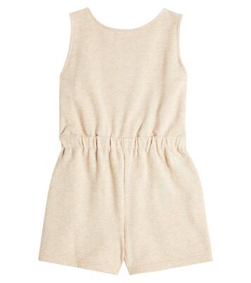 Cotton fleece playsuit | Chloé Kids