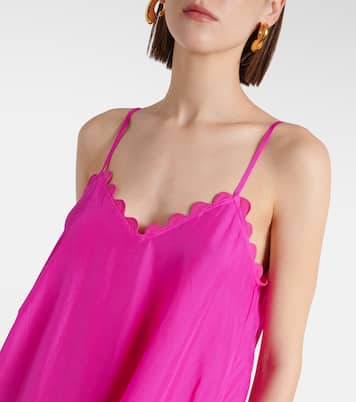 Midikleid aus Seide | Juliet Dunn