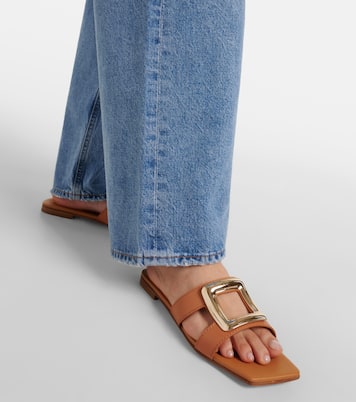 Pantoletten Viv‘ By The Sea aus Leder | Roger Vivier