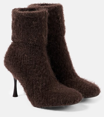 Finny 85 knitted sock boots | Gianvito Rossi