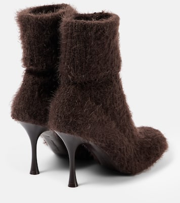 Finny 85 knitted sock boots | Gianvito Rossi