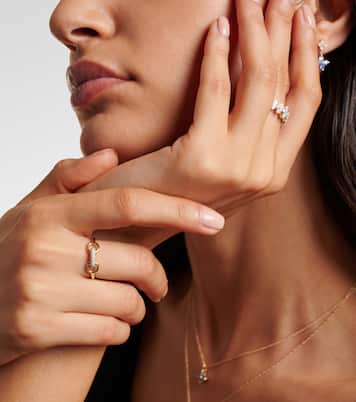 Ring Bridle aus 14kt Gelbgold mit Diamanten | Stone and Strand