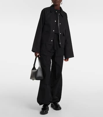 Pantalon ample en coton mélangé | Wardrobe.NYC