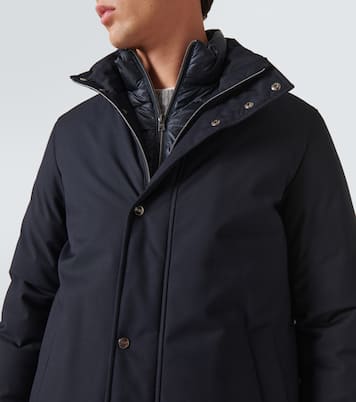 Paneled down coat | Herno