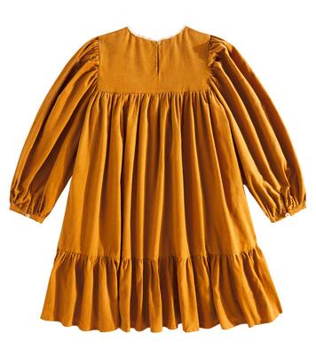 Robe Alida en velours côtelé de coton | C'era Una Volta