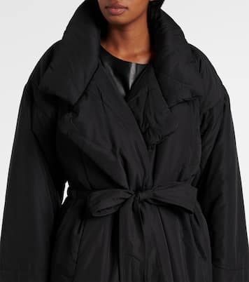Sleeping Bag habotai wrap coat | Norma Kamali