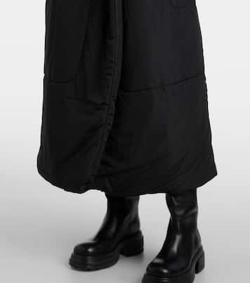 Sleeping Bag habotai wrap coat | Norma Kamali