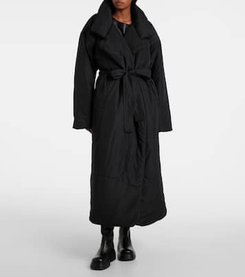 Sleeping Bag habotai wrap coat | Norma Kamali