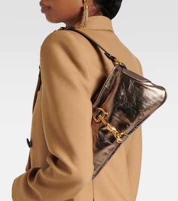Kerala 25 Small metallic leather shoulder bag | Chloé