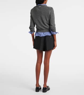 Cardigan aus Schurwolle | Prada