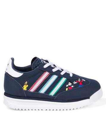SL 72 RS suede-trimmed sneakers | Adidas Originals Kids