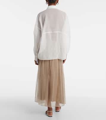 Oxford-Hemd aus Baumwolle | Brunello Cucinelli