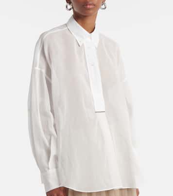 Oxford-Hemd aus Baumwolle | Brunello Cucinelli