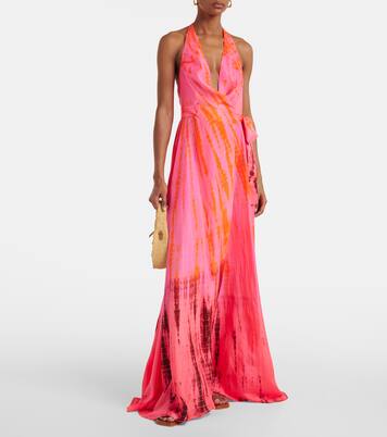 Maxikleid aus Seide | Anna Kosturova