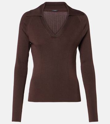 Polopullover aus Rippstrick | Joseph