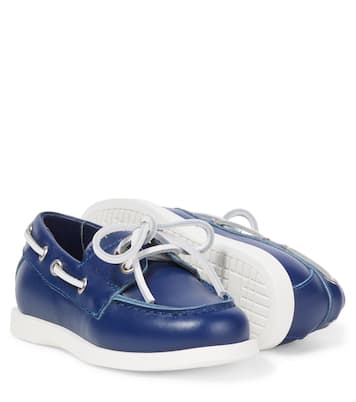 Leather loafers | Moschino Kids