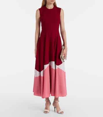 Gradient crêpe cocktail dress | Roksanda