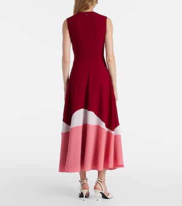 Gradient crêpe cocktail dress | Roksanda