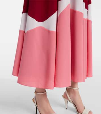 Gradient crêpe cocktail dress | Roksanda