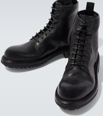 Bottines DG en cuir  | Dolce&Gabbana