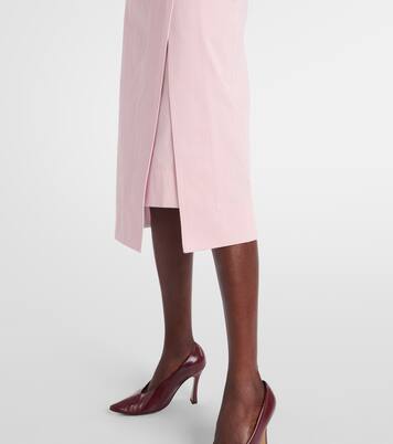 Jupe midi en coton | Bottega Veneta