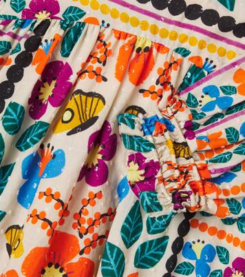 Lenço Florada printed cotton dress | Fábula