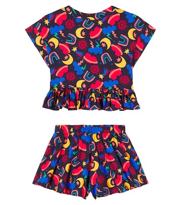 Set Cosmos de top y shorts de algodón | Fábula
