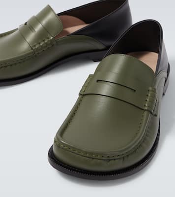 Campo leather penny loafers | Loewe