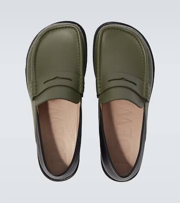 Campo leather penny loafers | Loewe