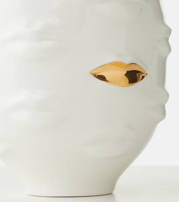 Gilded Gala porcelain vase | Jonathan Adler