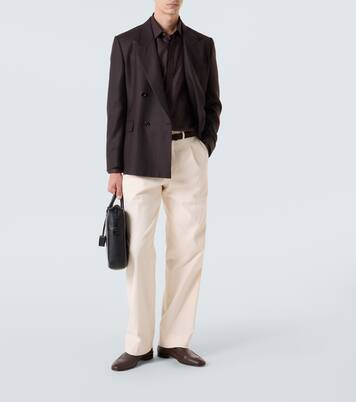Printed silk and cotton shirt | Berluti