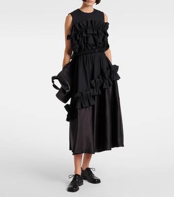 Top aus Wolle | Noir Kei Ninomiya