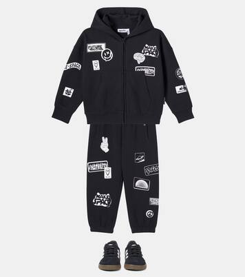 Marley printed cotton-blend hoodie | Molo