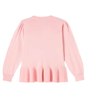 Soleil embroidered cotton cardigan | Konges Sløjd