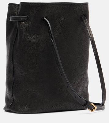 Logo leather crossbody bag | Miu Miu