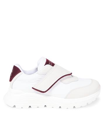 Sneakers mit Leder | Brunello Cucinelli Kids