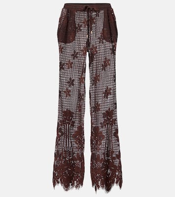 Weite Hose Etta aus Spitze | Melissa Odabash