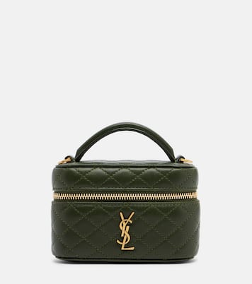 Gaby Micro leather vanity bag | Saint Laurent