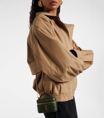 Gaby Micro leather vanity bag | Saint Laurent