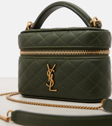 Gaby Micro leather vanity bag | Saint Laurent