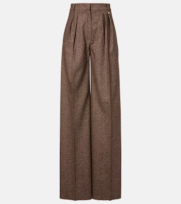 Pantalon ample Brava en laine mélangée | Max Mara