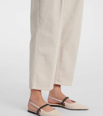Monili mid-rise straight jeans  | Brunello Cucinelli