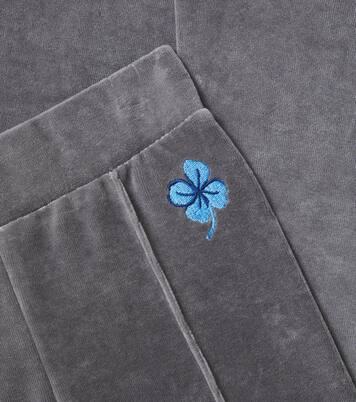 Cotton-blend flared pants | Mini Rodini