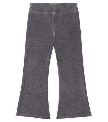 Cotton-blend flared pants | Mini Rodini
