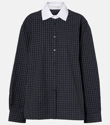 Hylan checked cotton shirt | The Frankie Shop