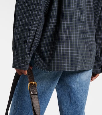 Hylan checked cotton shirt | The Frankie Shop